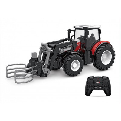 H-toys Poľnohospodársky traktor s hákom 1:24 2.4GHz RTR